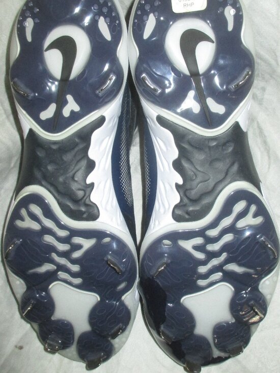 Nike React Alpha Huarache Elite 3 Navy Blue Baseball Cleats Sz 15 main image 5